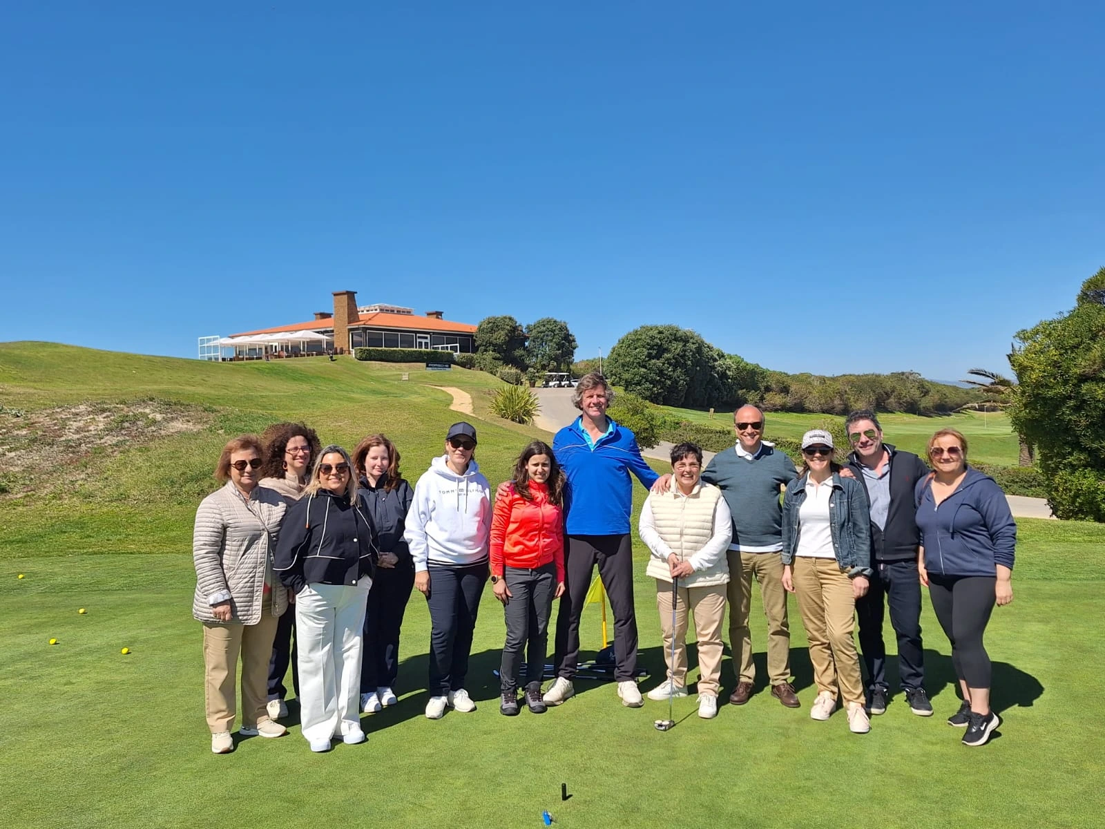 Networking de Elite, com atividade de lazer